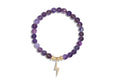 Amethyst with Lightening Bolt