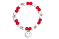 Kids Red Bracelet with Smiley Face