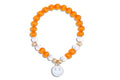 Kids Orange Bracelet with Smiley Face