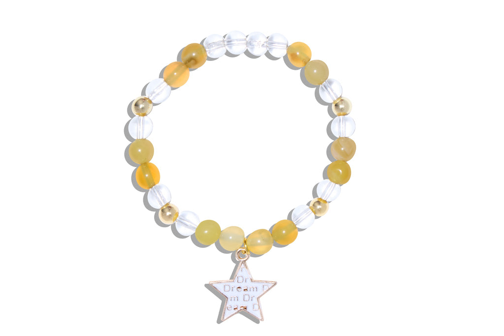 Kids Yellow Bracelet with Star