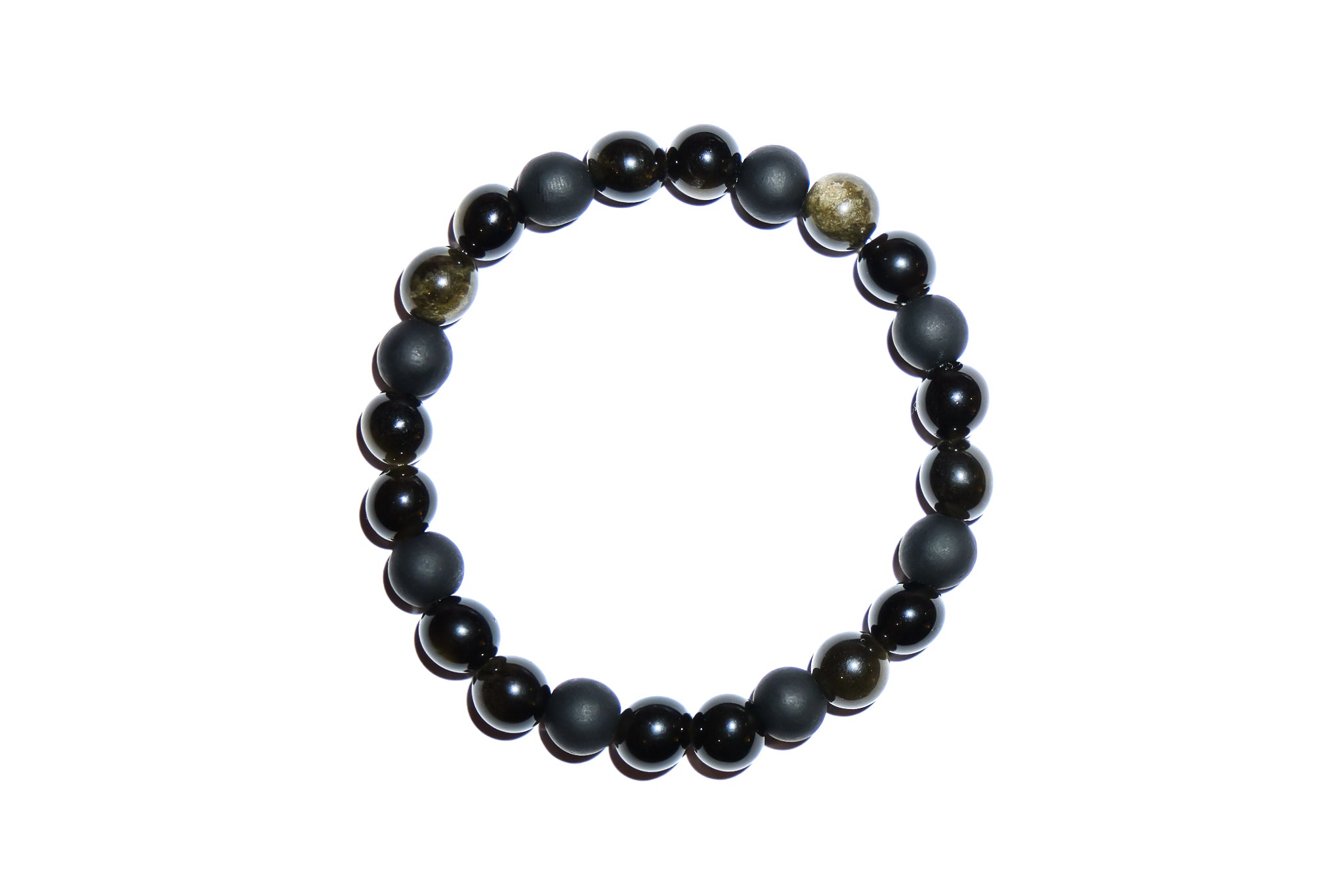 Men's Golden Obsidian with Black Matte