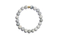 Men's Natural Gray Stone-Gold or Silver Option Available