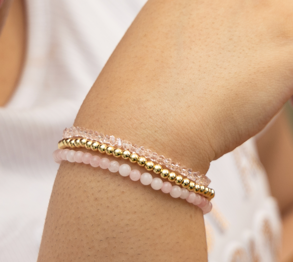 Pink and Gold Stack