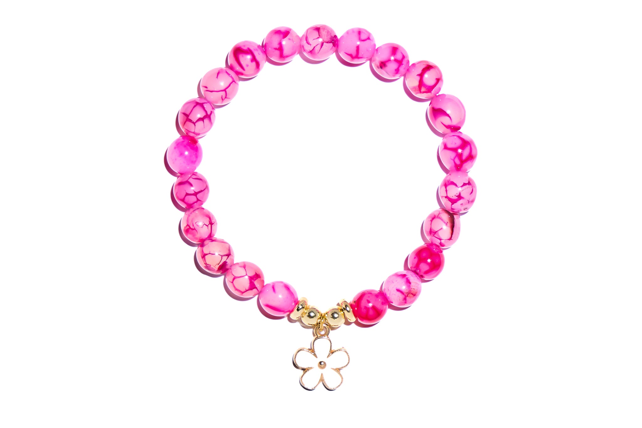 Red Daisy Bracelet