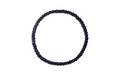 Men's Solid Black Seed Bracelet
