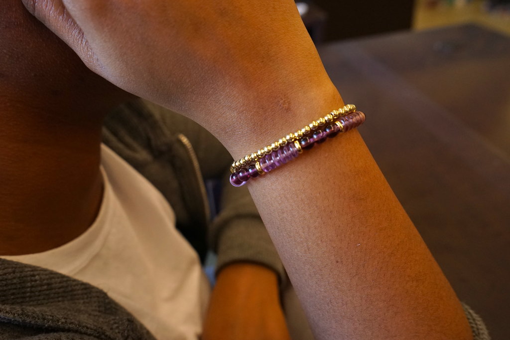 Purple Heishi
