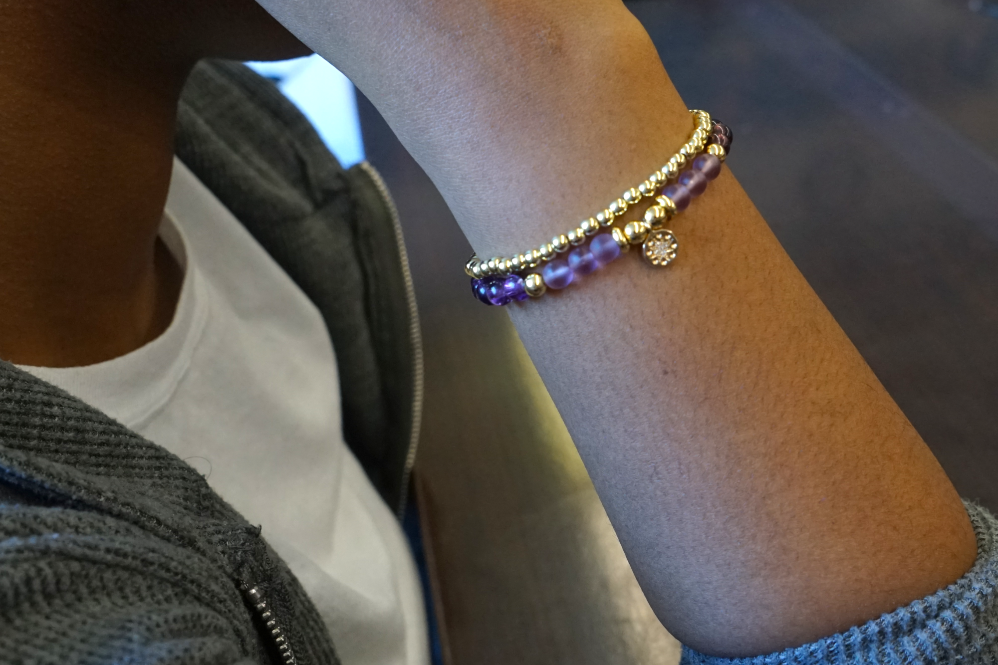 Purple Star Bracelet