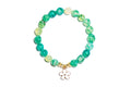 Green Daisy Bracelet