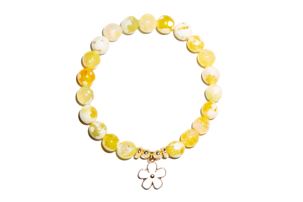 Yellow Daisy Bracelet