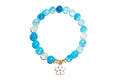 Blue Daisy Bracelet